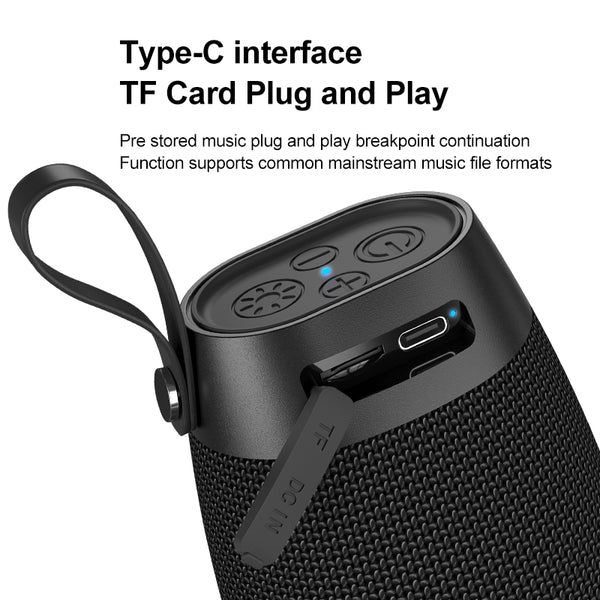 THL  Portable Bluetooth Speaker with 360° Rhythm Lights